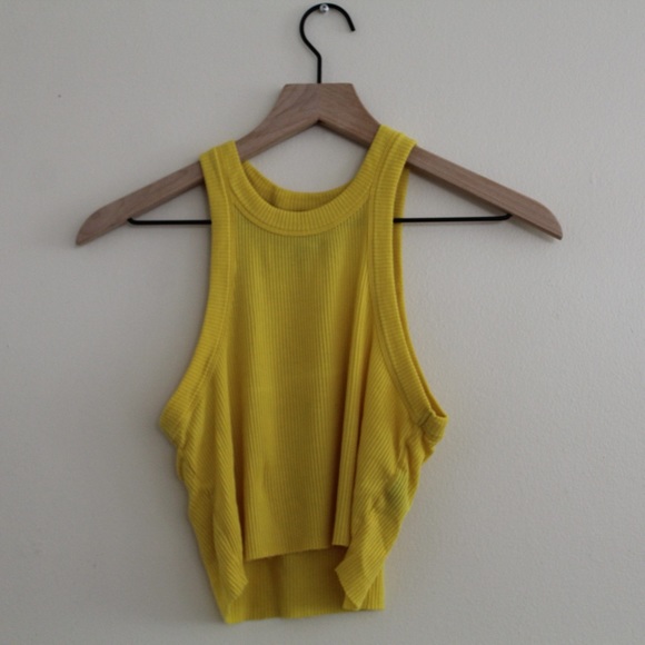Wsly Rivington Ribbed Cropped Tank - Picture 3 of 4